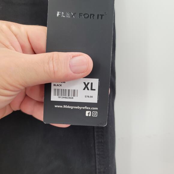 Soho New York Jeans Black Jegging XL stretch Straight leg NEW Flex For It - Picture 3 of 6